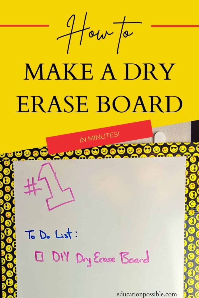 How to Prepare a Melamine Board for Dry Erase