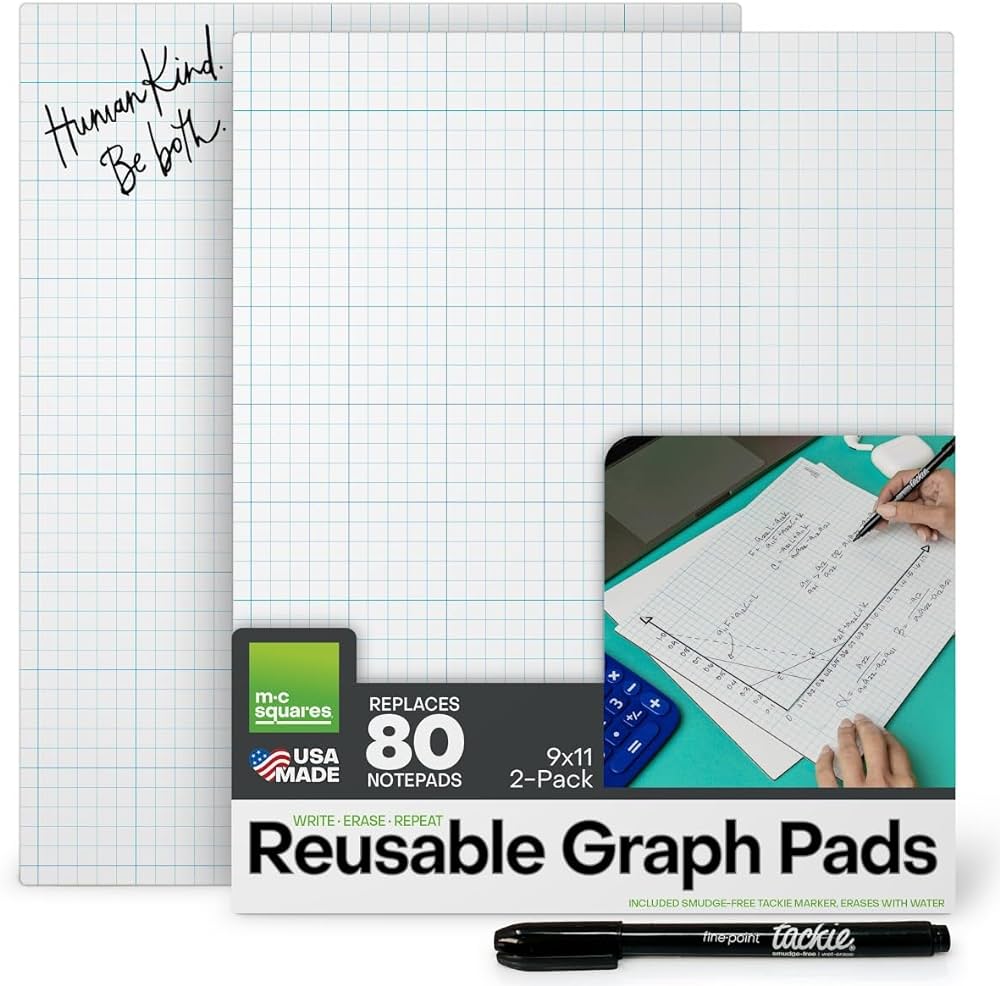 The Best Dry Erase Grid Mat for Classroom Organization